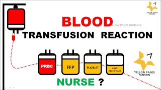 Blood Transfusion Reaction  Nurses Responsibilities [upl. by Tterej]