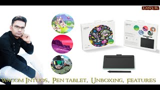 Wacom Intuos CTL4100WL  Unboxing amp Review  Android Graphic Pen tablet  Wacom Pen tablets [upl. by Fillender]