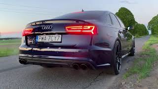 AUDI S6 C7 Milltek 40 V8T [upl. by Elise414]