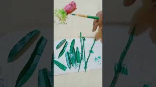 Diy tulip 🌷 flower craftideas diy handmade painting diyinspiration craftlove artwork artist [upl. by Zachar]