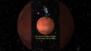 Wist je dat dagen LANGER duren op MARS short explainer [upl. by Gebhardt867]