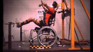 Wolturnus W5 wheelchair crash tested with Dahl Docking Station [upl. by Westleigh]