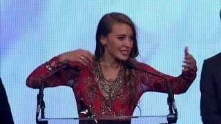 Lauren Daigle Wins New Artist of the Year [upl. by Prent]