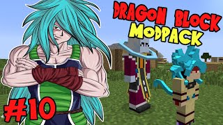 SPECIAL TRAINING WITH WHIS  Dragon Block Modpack Episode 10 Minecraft DBC Mod [upl. by Reckford]