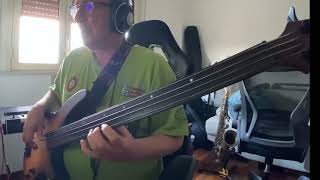 Cherokee  Fretless Bass Solo [upl. by Imhskal]