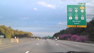 I40 between Durham and Raleigh [upl. by Anil736]