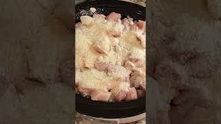 Crockpot Parmesan Garlic Chicken and Potatoes  Easy Crockpot Recipe [upl. by Ivzt]