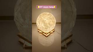 DIY Moon Lamp🌕 [upl. by Timmi]