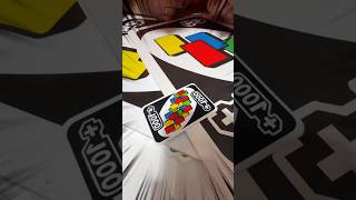 UNO 1000 card cant be defeated😱🤩Subscribe to me❤️ [upl. by Amick]