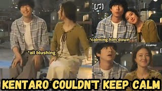 Kentaro couldnt keep calm after his kissing scene with Seyoung Couldnt look in eyes after kiss [upl. by Guntar]