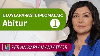 Uluslararası Diplomalar Abitur I Abitur Diploması Nedir [upl. by Enneire]