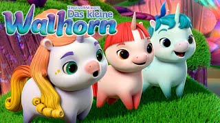 Einhörner stehen einer neuen Herausforderung gegenüber  Das Kleine Walhorn  Netflix [upl. by Poppas]