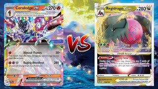 Pokemon TCG Live Ceruledge EX Rotom VSTAR VS Regidrago VSTAR Ogerpon EX [upl. by Panayiotis]