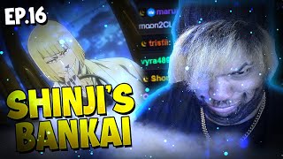 Shinjis Bankai  Bleach Tybw Episode 16 REACTION [upl. by Pearla]