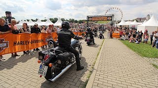 Dresden Harley Days  Parade filmed with GoPro [upl. by Merrile]