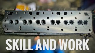 Cylinder head repair and skills is live [upl. by Osana]