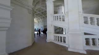 Double Helix Staircase at Chambord [upl. by Kcirdet]