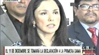 CUARTO PODER NADINE HEREDIA Reconoce Sus AGENDAS Tras NEGARLAS por MESES [upl. by Suoirad]