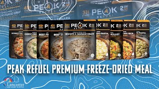 Peak Refuel Premium Freeze Dried Meal [upl. by Leta992]