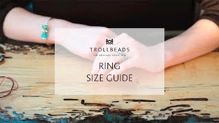 Ring size guide from Trollbeads [upl. by Zales]