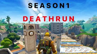 NEW Season 1 DEATHRUN  SEASON 1 MAP will COMEBACK  Fortnite Creative CODE [upl. by Ellehcal]