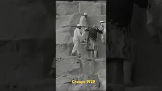 Cheops pyramid 1929 [upl. by Dranrev]