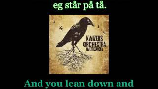 Kaizers Orchestra  Hjerteknuser  Lyrics  English translation JamesNwobhm Traducida [upl. by Kartis]