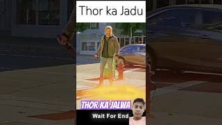 THOR KA JADU iron man reaction attitude tranding shorts viralvideo viralshort youtubeshorts [upl. by Sender785]