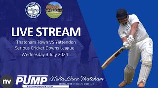 Thatcham Town Cricket Club v Yattendon  Serious Cricket Downs League  3 July 2024 [upl. by Nahgam11]