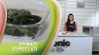 Cucinare al Microonde  Involtino di Carne con Spinaci [upl. by Lemor]