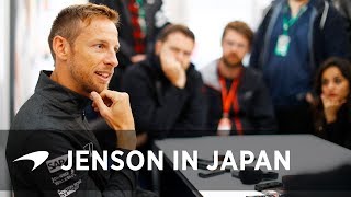 Catching up with Jenson Button in Japan [upl. by Reiss]