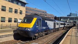 ScotRail InterCity HST nos 4301543146  Haymarket 5H17 18092024 [upl. by Ennad]