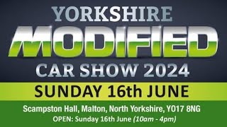 Yorkshire Modified Car Show 2024 Walkthrough Part 2 [upl. by Aicelet670]