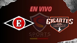 LEONES DEL ESCOGIDO VS GIGABTES DEL CIBAO EN VIVO [upl. by Bradway]