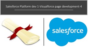 Salesforce Platform dev 1 Visualforce page development 4 [upl. by Loar]