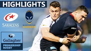 Saracens v Worcester HIGHLIGHTS  Winners Run Home 10 Tries  Gallagher Premiership [upl. by Luhe]