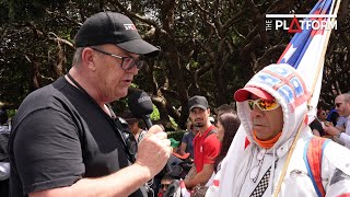 Sean Plunket Interviews Protesters At The Hīkoi [upl. by Pastelki528]