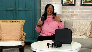 HoMedics Therapist Select Pro Percussion Massager on QVC [upl. by Oinotnanauj]