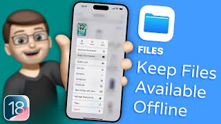 How to Ensure Your Important Files Are Always Downloaded in iOS 18 [upl. by Bessy]