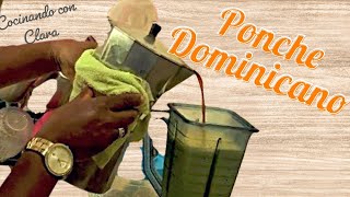 How To Make Dominican Ponche Como Hacer Ponche Dominicano ENG SUB [upl. by Rimidalv814]