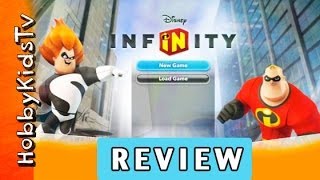 Infinity INCREDIBLES Game Character Review by HobbyKidsTV [upl. by Annovad697]