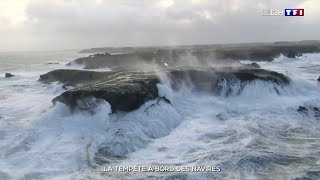 La tempête Ciaràn à bord des navires [upl. by Mallorie5]