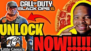 Unlock the Black Ops 6 Little Caesars Operator Skin amp EXCLUSIVE REWARDS [upl. by Aicinet956]