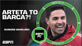 🚨 BREAKING 🚨 Mikel Arteta LEAVING Arsenal … for Barcelona  ESPN FC [upl. by Prisilla687]