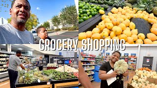 GROCERY SHOPPING VLOG  WE HAVE A SUPPLY SHORTAGE  MEECH AND MONICA [upl. by Yemaj465]