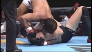 Pancrase Semmy Schilt vs Osami Shibuya 2000 [upl. by Olumor]