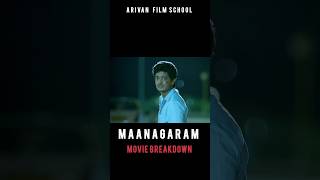 Maanagaram Screenplay Breakdown maanagaram lokeshkanagaraj sundeepkishan charlie sri shorts [upl. by Nerrual]