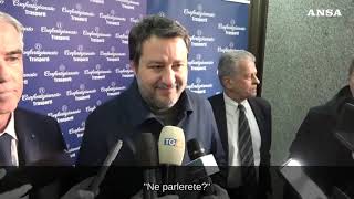 Salvini quotSu Netanyahu trovare una soluzione ne parleremoquot [upl. by Dranek]