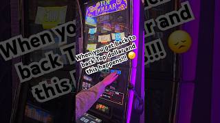 When you get Back to Back Top Dollar and this happens slots slot casino jackpot gambling [upl. by Samford]