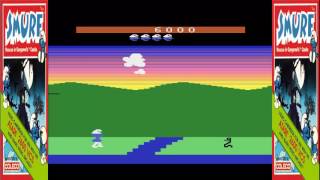 Smurf Rescue in Gargamels Castle  O Game Dos Smurfs  Atari 2600 Gameplay [upl. by Luciana]